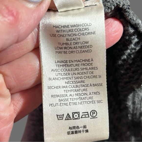 We The Free Women Small Oversized Tunic Waffle Knit Textured Minimalist SweaterC - Picture 8 of 11